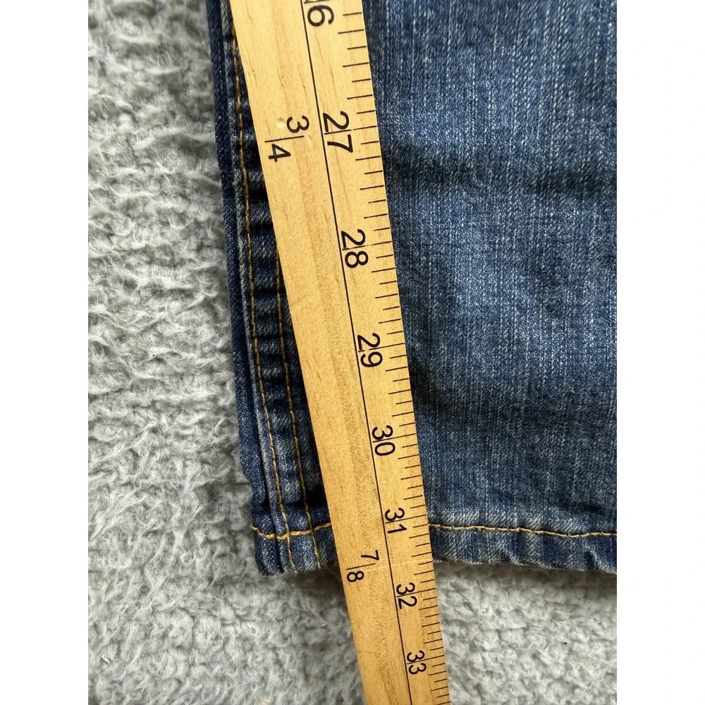 NEW Perry Ellis America 429 Medium Stone Wash Straight Leg jeans Mens 32 x 32
